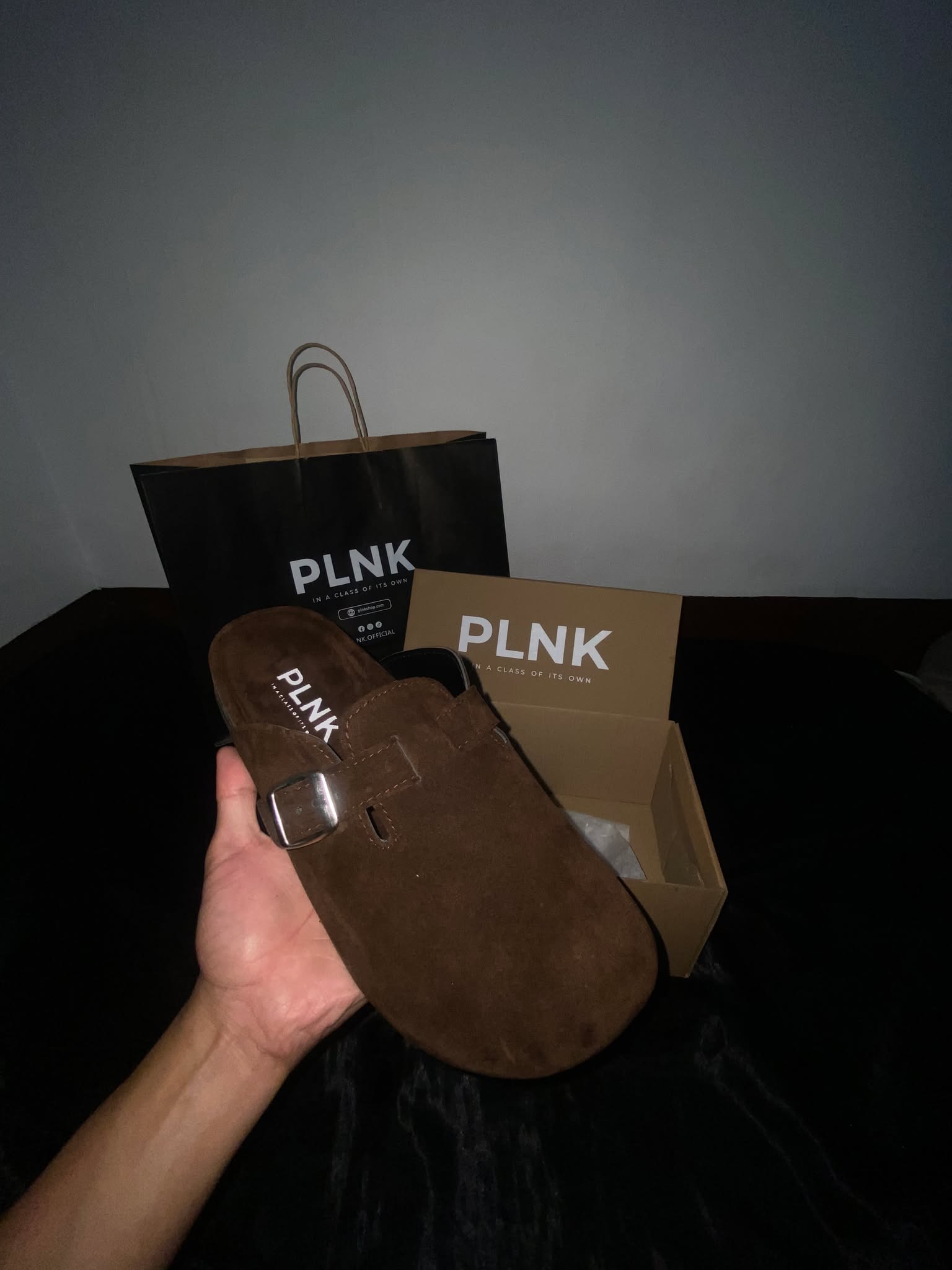 PLNK Clogs – Chocolate Brown Suede